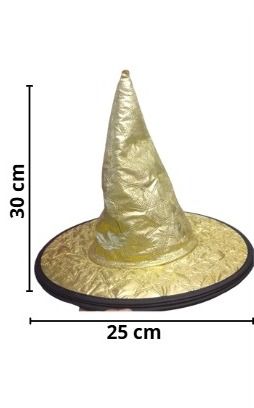 CHAPEU BRUXA METALICA
